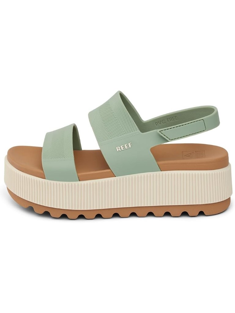 Women's Frosty Water Vista Higher Open Toe Platform Wedge Casual Sandal Shoes